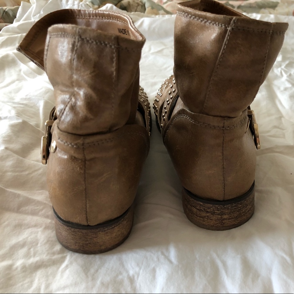 Tan booties! - Picture 3 of 5
